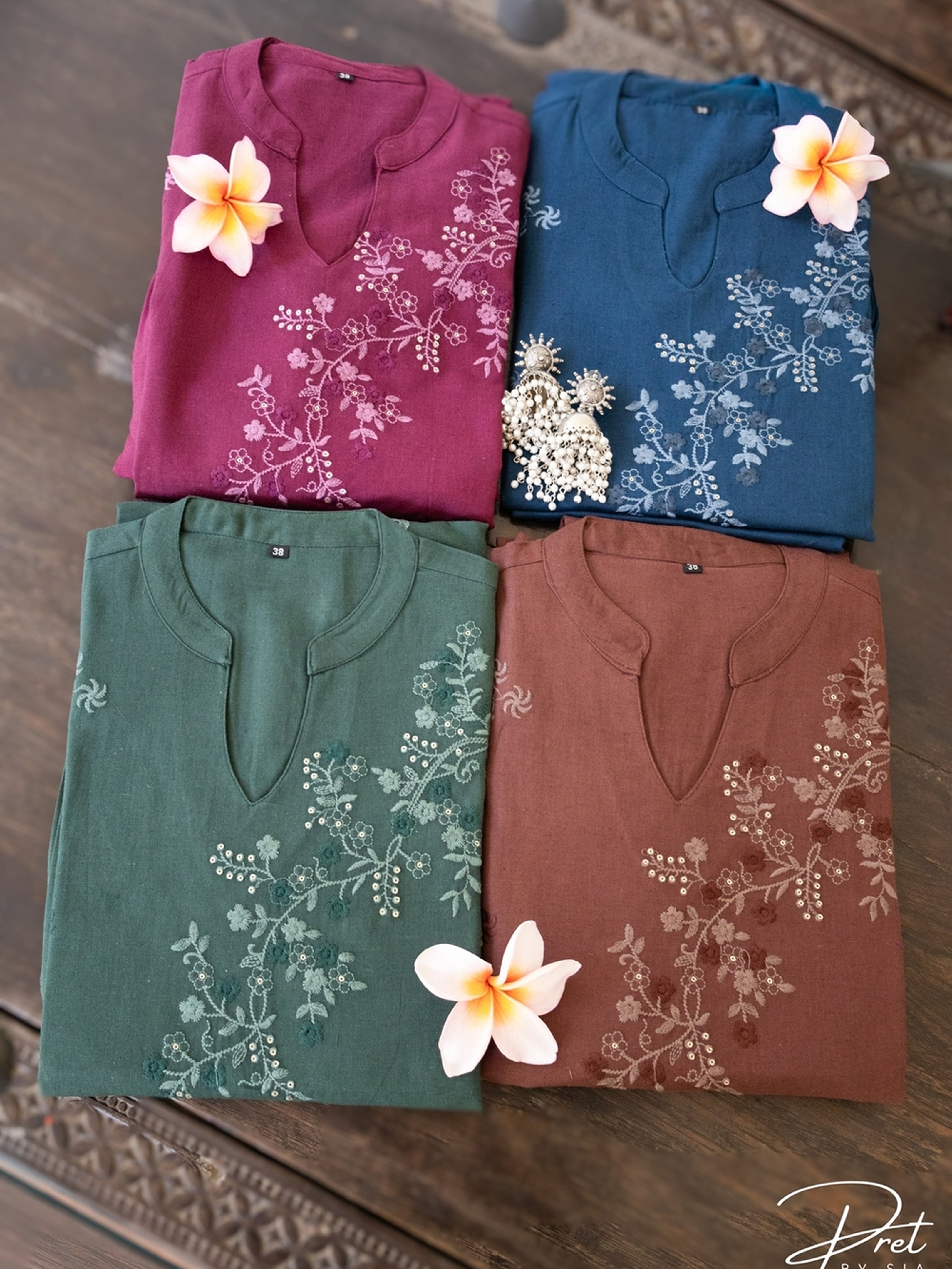 Kurti Set Embroidery